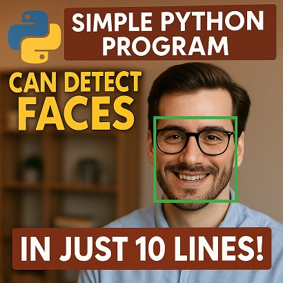 Face detection with OpenCV in Python