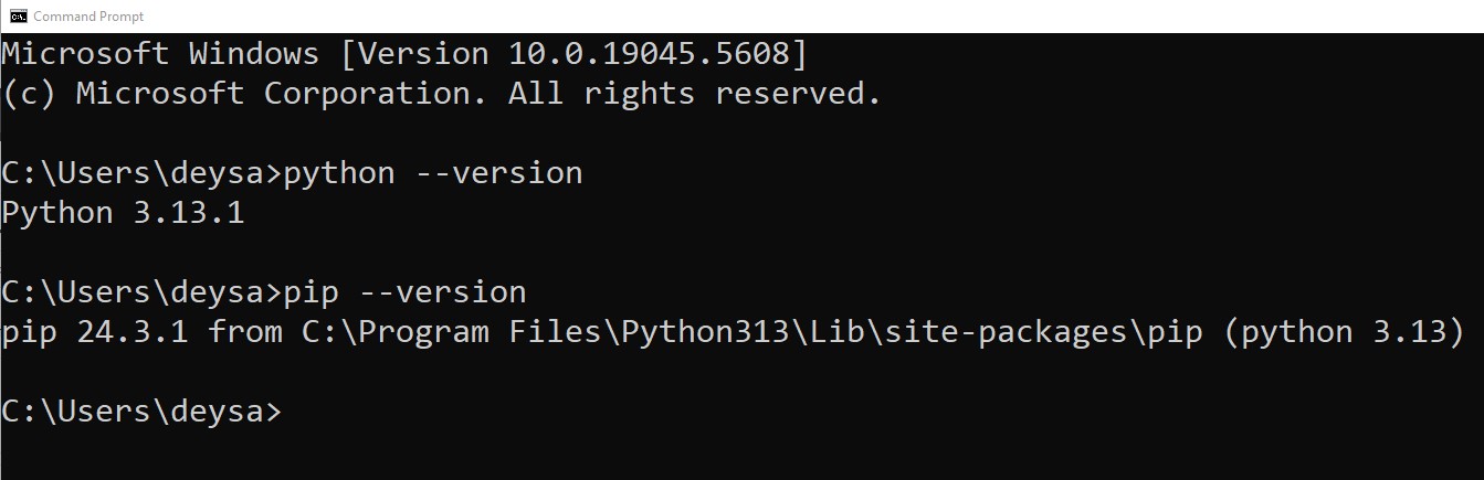 Figure 3: Python Installation — Optional Features