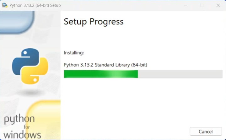 Figure 7: python --version shows the installed Python version