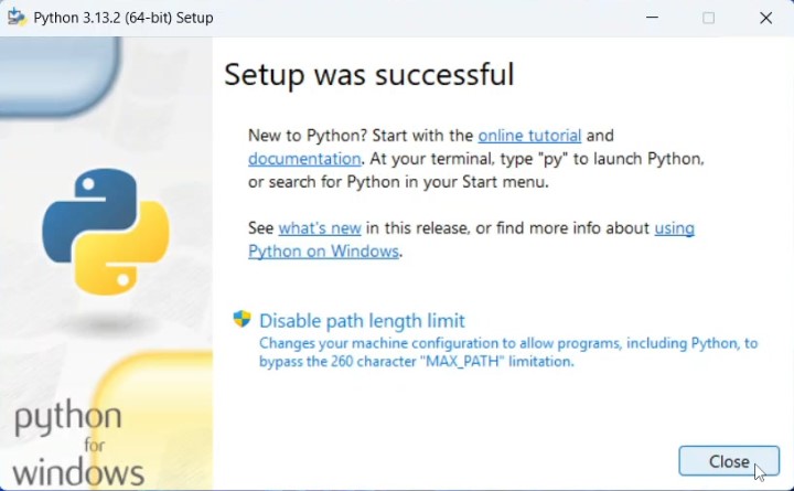 Figure 8: pip --version shows the installed pip version